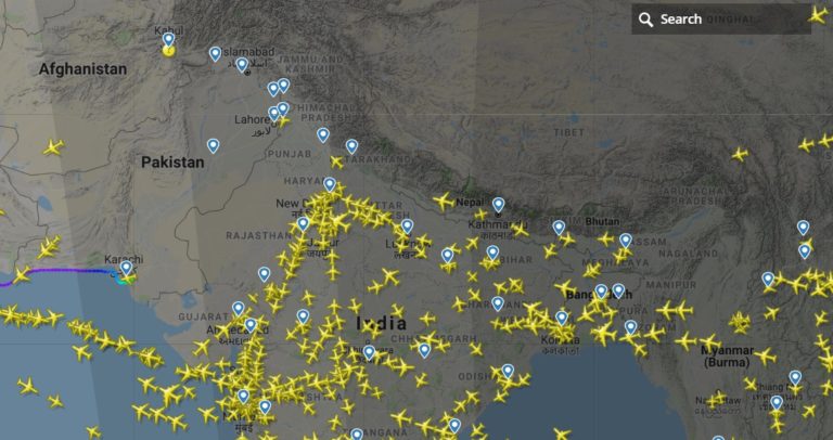 Update on Airspace Disruption in Indian Subcontinent