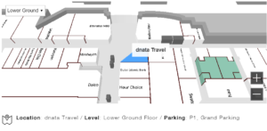 a map of a building